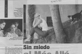 Sin miedo al más allá