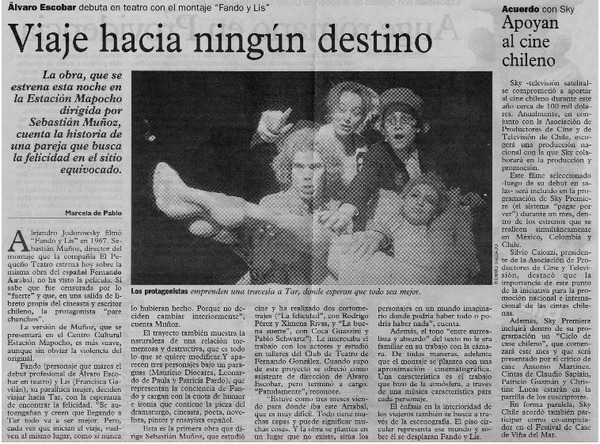 Viaje hacia ningún destino
