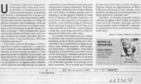 Sentir la Antártida  [artículo] María Teresa Parker de Bassi