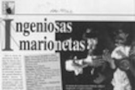 Ingeniosas marionetas  [artículo] Italo Passalacqua C.