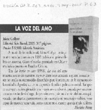 La voz del amo