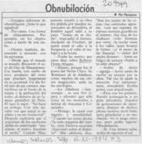 Obnubilación