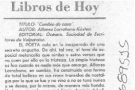 Cambio de casa