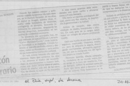 Mi homenaje a Fresia Benquis