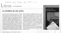 El espíritu de las leyes