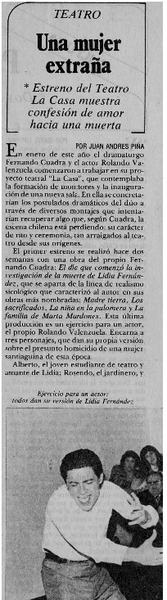 Una mujer extraña