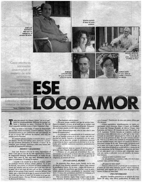 Ese loco amor
