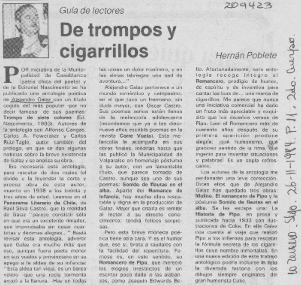 De trompos y cigarrillos