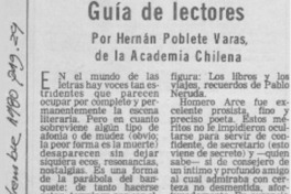 Guía de lectores