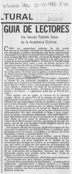 Guía de lectores