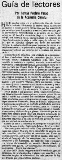 Guía de lectores