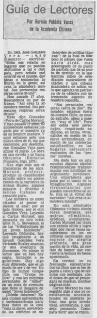 Guía de lectores