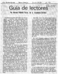 Guía de lectores