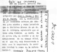 Guía de lectores