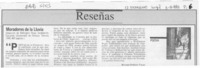 Moradores de la lluvia  [artículo] Hernán Poblete Varas.