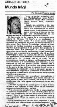 Mundo frágil