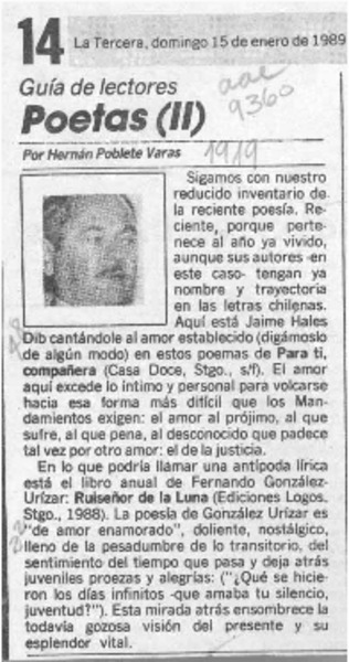 Poetas (II)
