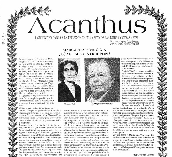 Margarita y Virginia ¿cómo se conocieron?
