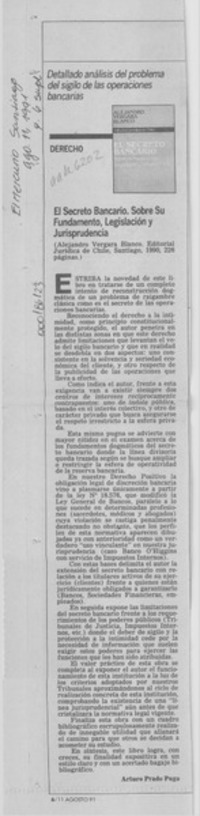 El secreto bancario
