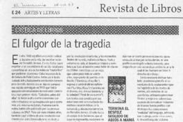 El fulgor de la tragedia