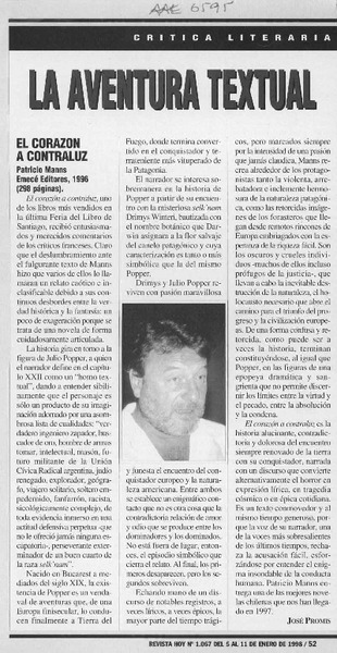 La aventura textual