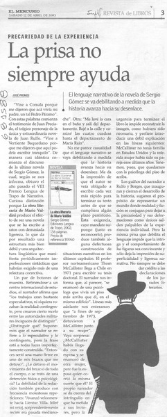 La prisa no siempre ayuda