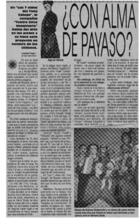 Con alma de payaso?