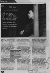 El regreso de un clásico  [artículo] Leopoldo Pulgar I.