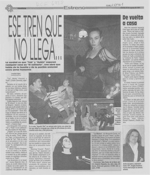 Es tren que no llega