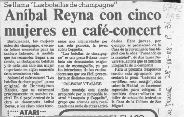 Los Autores y sus obras  [artículo] Matías Rafide.