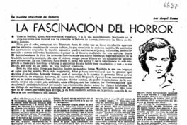 La Fascinación del horror