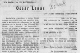 Oscar Lanas
