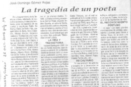 La tragedia de un poeta