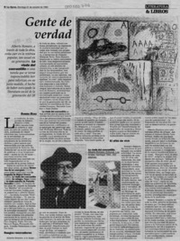 Gente de verdad  [artículo] Ramiro Rivas.