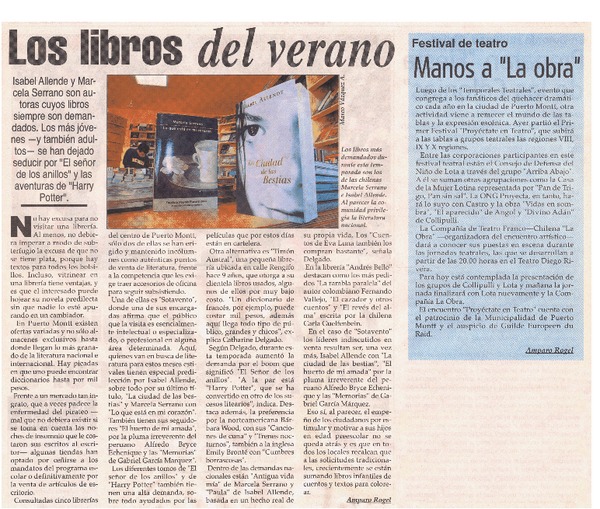 Los Libros del verano