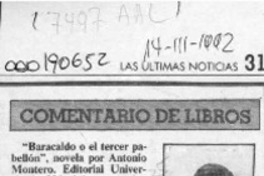 Baracaldo o el tercer pabellón  [artículo] Antonio Rojas Gómez.