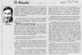 El abuelo  [artículo] Antonio Rojas Gómez.