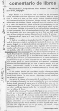 Movimiento falso  [artículo] Antonio Rojas Gómez
