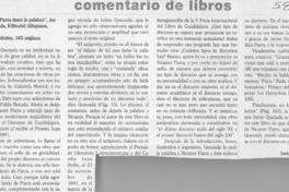 Nicanor Parra tiene la palabra  [artículo] Antonio Rojas Gómez