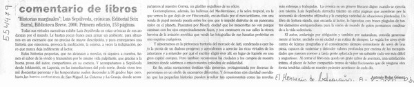 "Historias marginales"