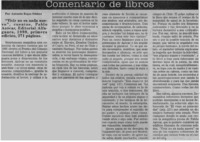 "Vivir no es nada"