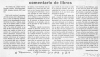 Sonrisa del caimán  [artículo] Antonio Rojas Gómez