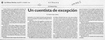 Un cuentista de excepción  [artículo] Antonio Rojas Gómez.