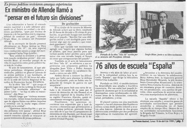 Las crónicas de Marino Muñoz Lagos