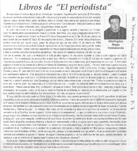 Libros de "El periodista".