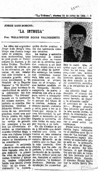 "La Intrusa"