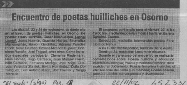 "Nueva antología de la poesía castellana"  [artículo] Wellington Rojas Valdebenito.