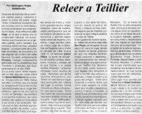 Releer a Teillier