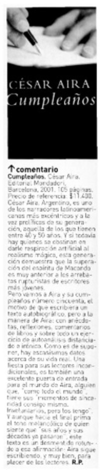 Cumpleaños