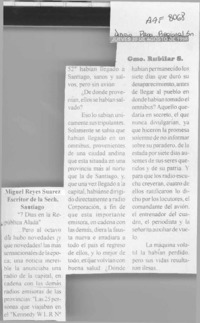 Miguel Reyes Suárez  [artículo] Gmo. Rubilar S.